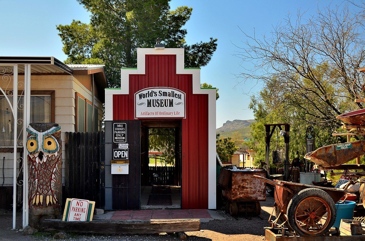 World's Smallest Museum: world record in Superior, Arizona
