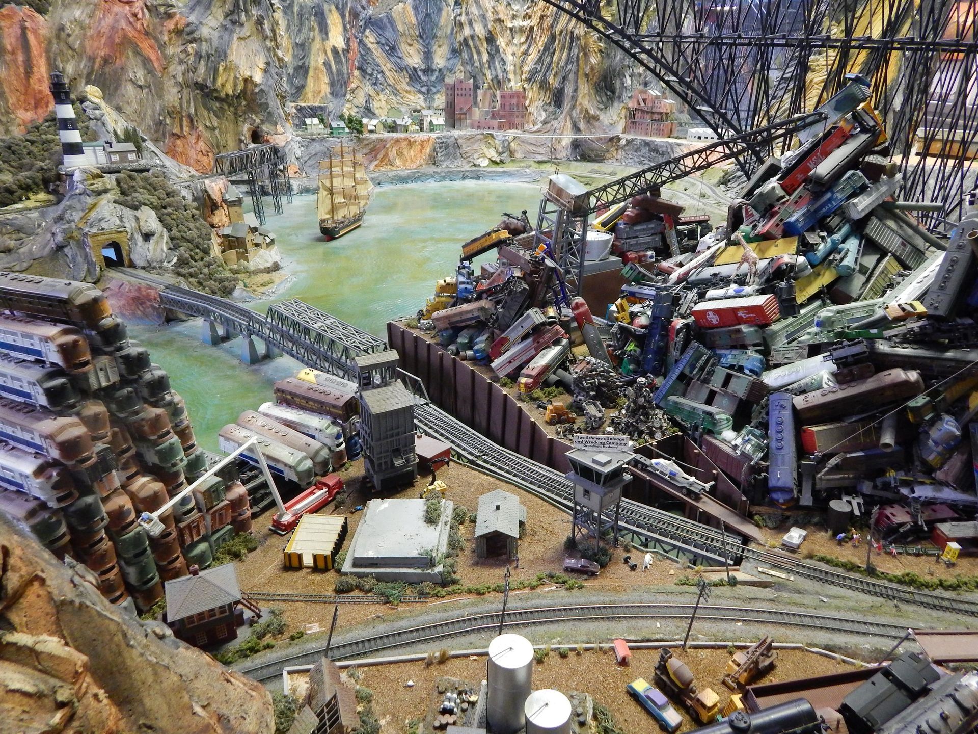 World's Largest Model Railroad Museum world record in Flemington, New