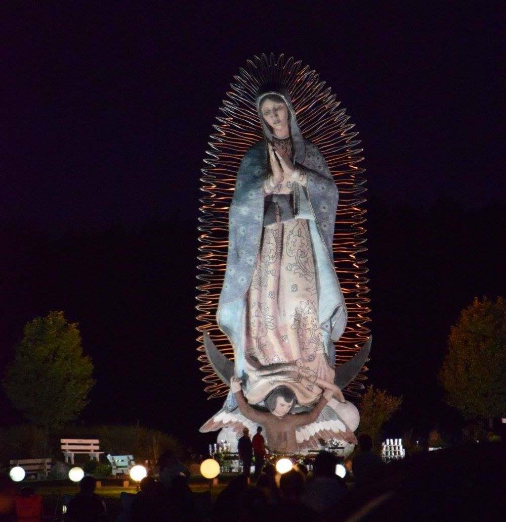 World’s Tallest Our Lady of Guadalupe world record in Windsor, Ohio