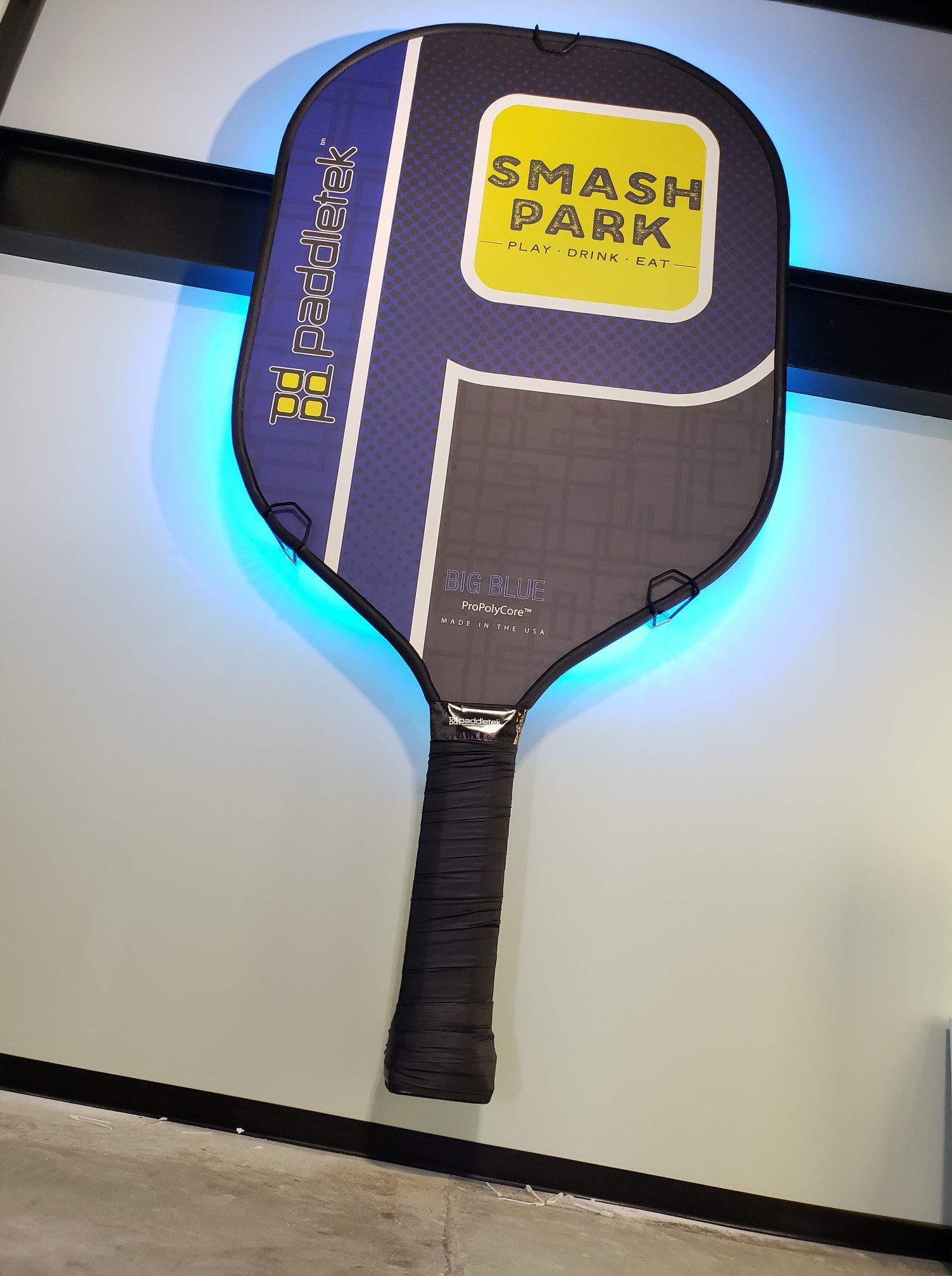 World’s Largest Pickleball Paddle world record in West Des Moines, Iowa