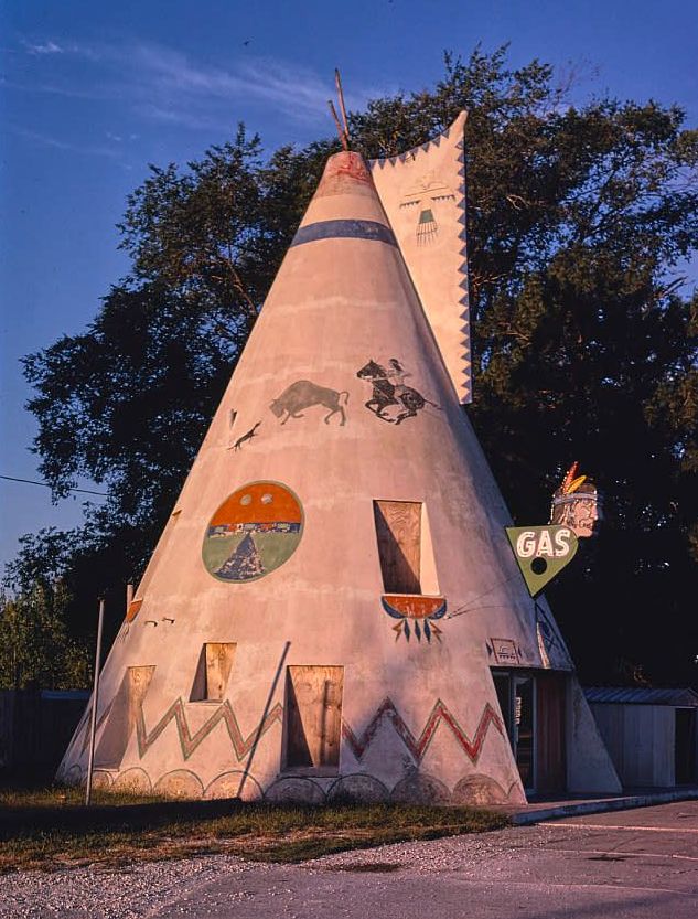 World's Largest Concrete TeePee world record in Lawrence, Kansas