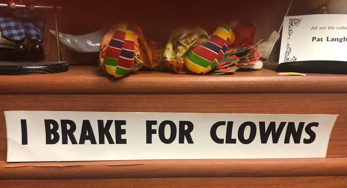 World's largest collection of clown related items world record in Plainview, Nebraska