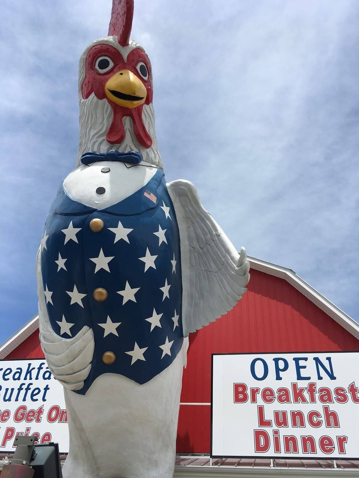 World's Largest Rooster Sculpture world record in Branson, Missouri
