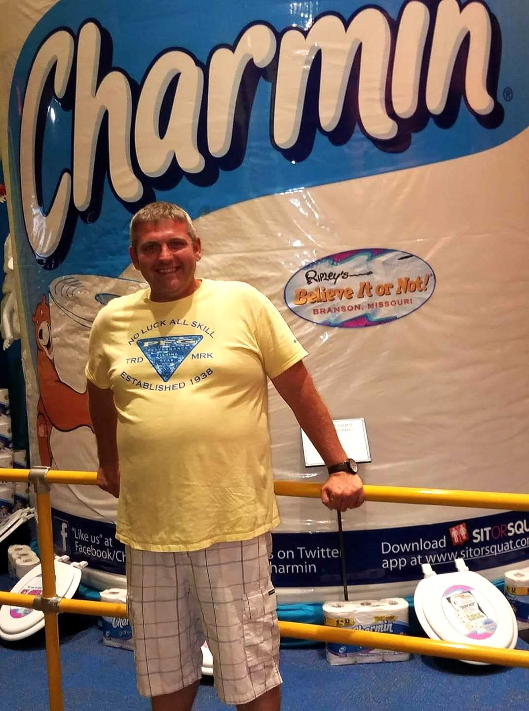 World’s Largest Roll Of Toilet Paper world record in Branson, Missouri