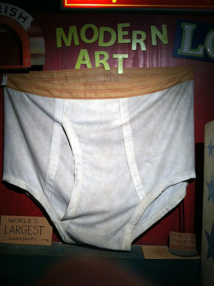World’s Largest pair of Underwear world record in St. Louis, Missouri
