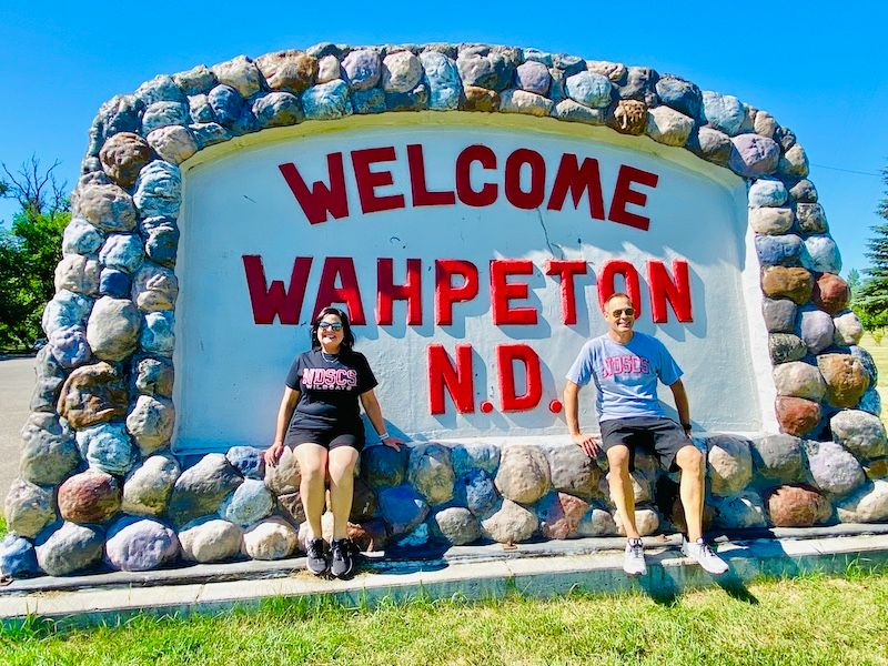 World's Largest Catfish Statue world record in Wahpeton, North Dakota