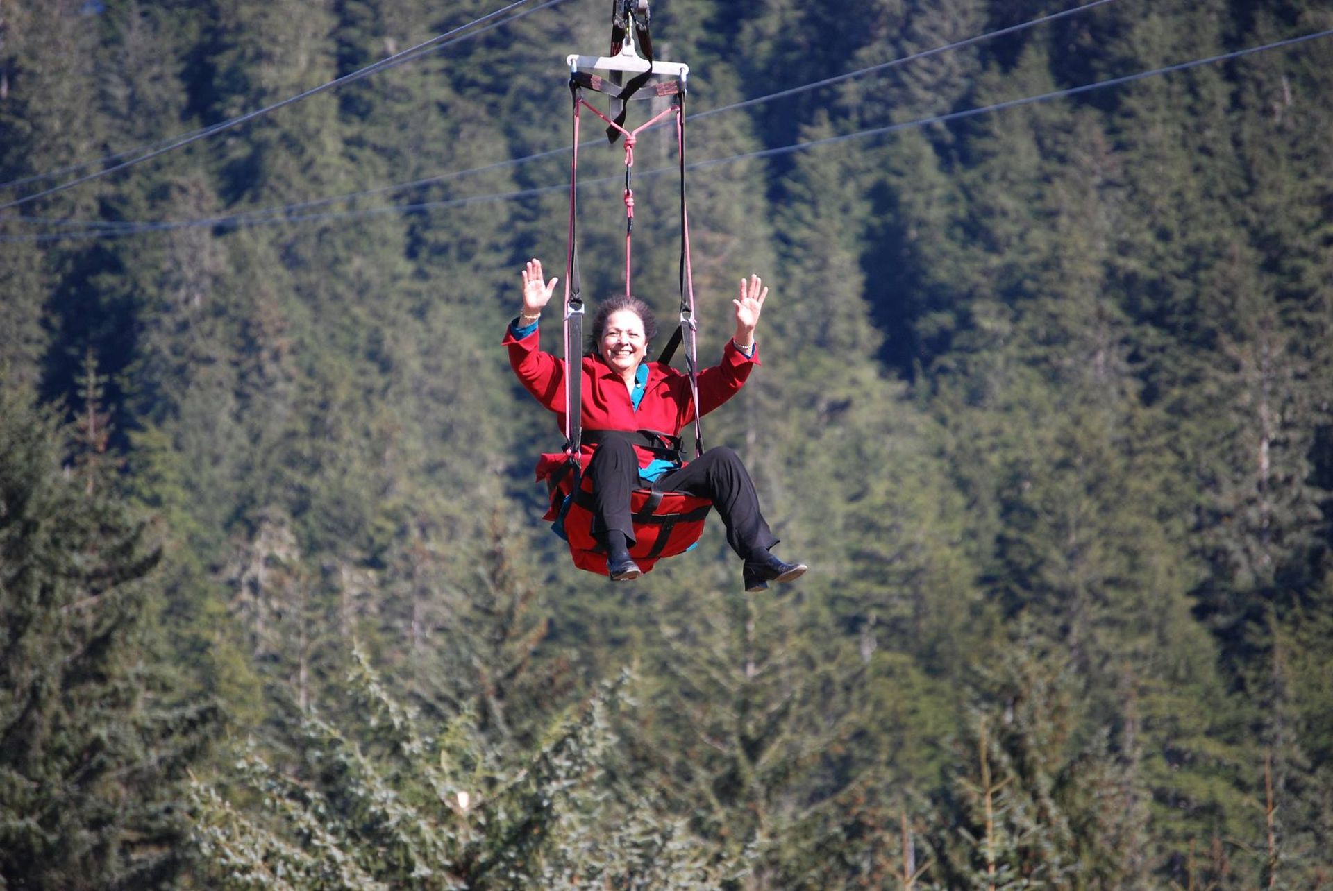 World’s Largest ZipRider, world record in Hoonah, Alaska