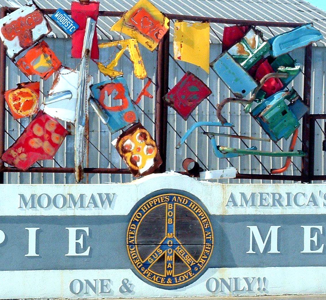 World's First Hippie Memorial, world record in Arcola, Illinois