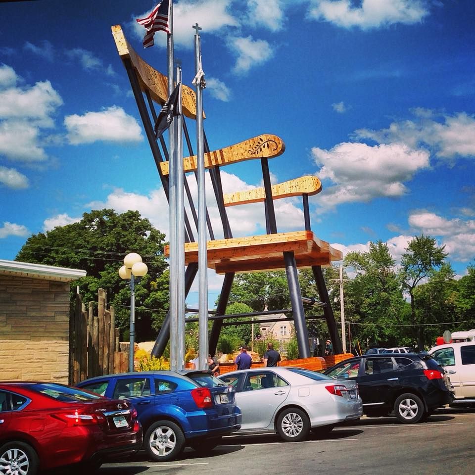 World's Largest Rocking Chair, world record in Casey, Illinois
