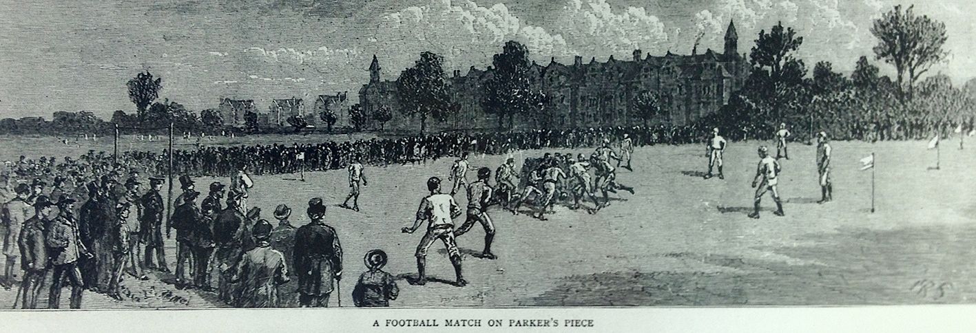 World’s First Football Game, world record in Cambridge, Massachusetts