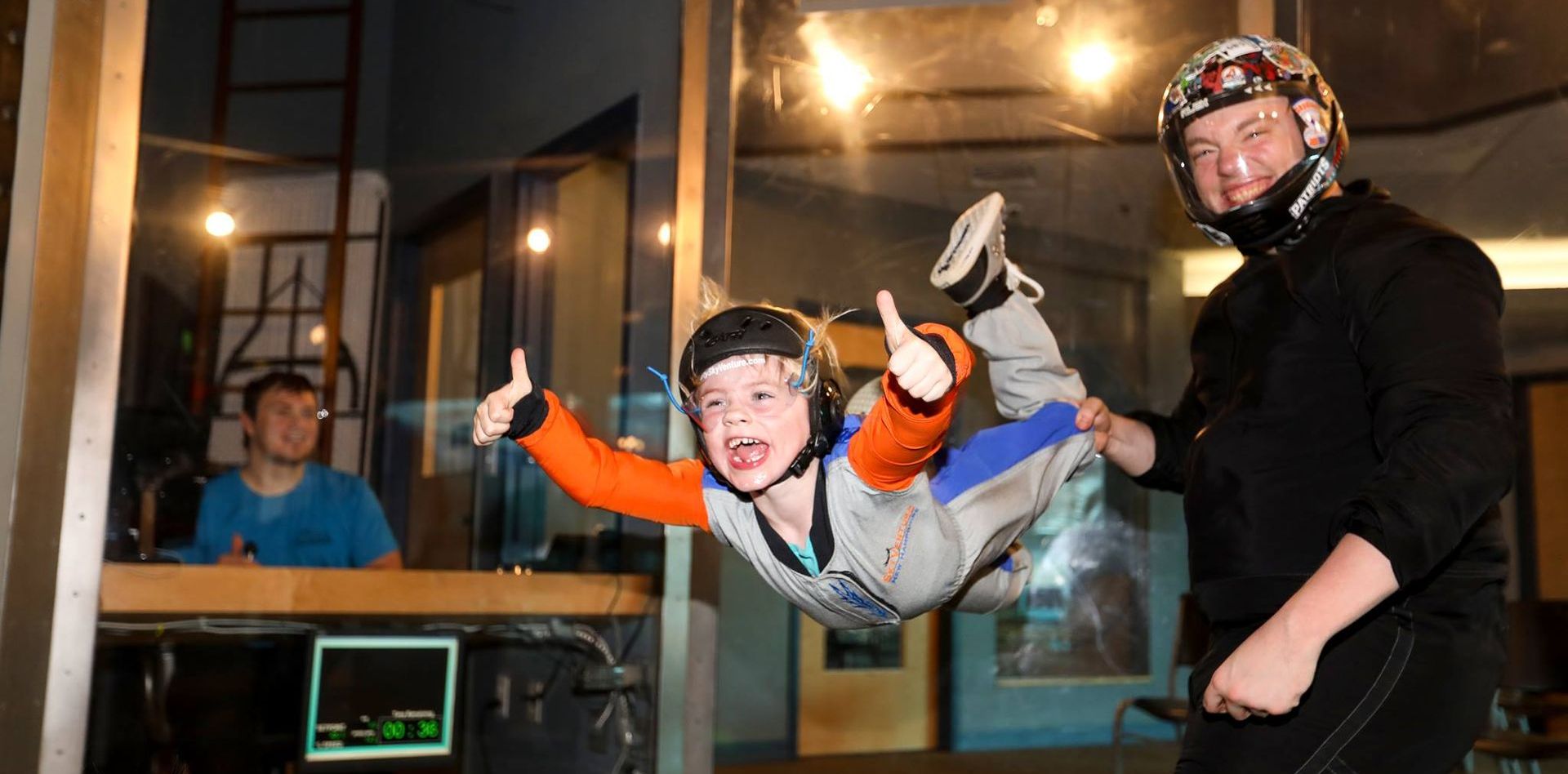 World’s First Skydiving and Indoor Surf Park, world record in Nashua, New Hampshire