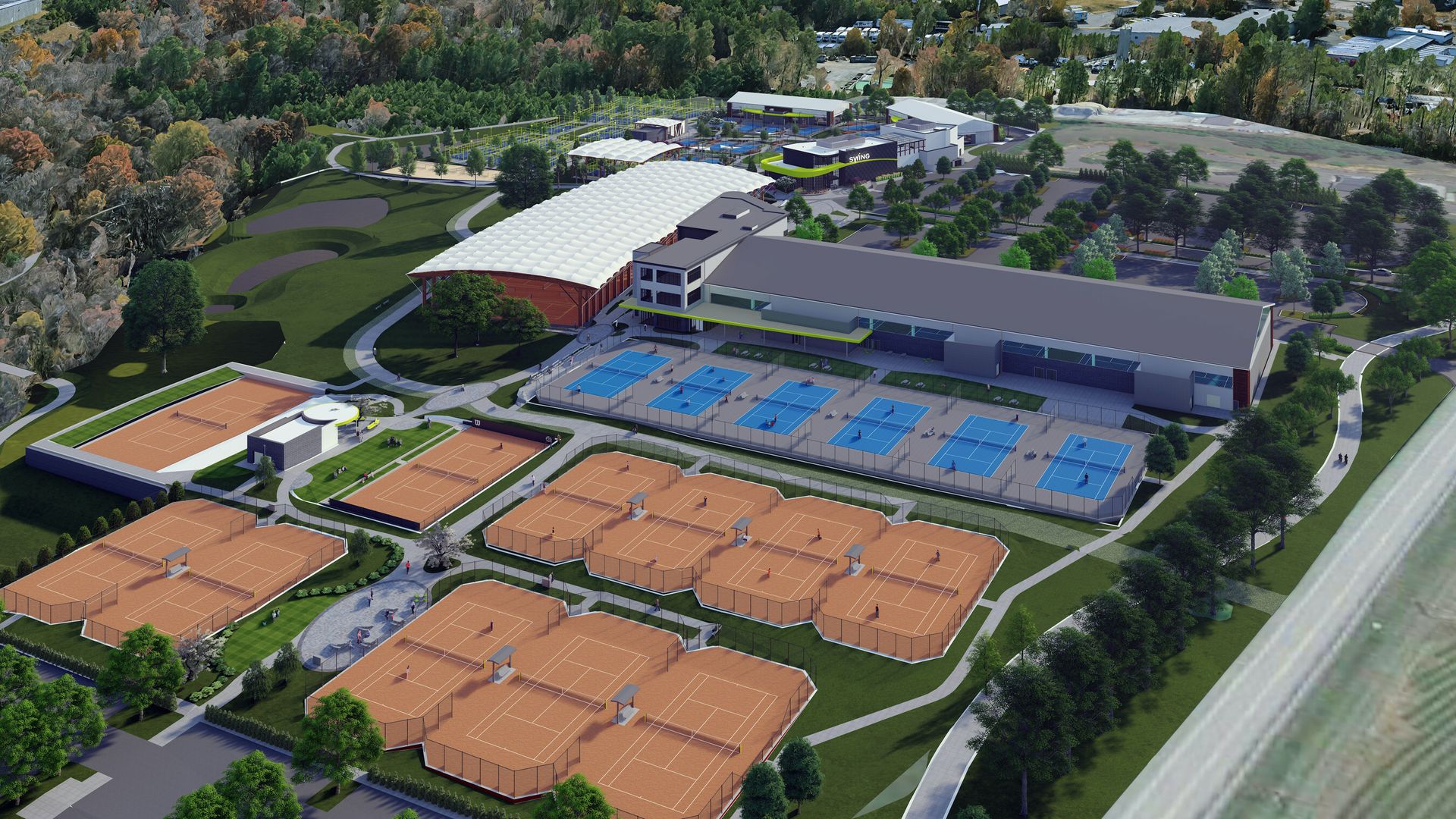 World's Largest Racquet Sports Complex, world record in Raleigh, North Carolina