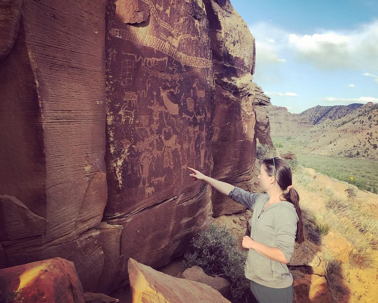 World’s Longest Art Gallery, The Nine Mile Canyon sets world record