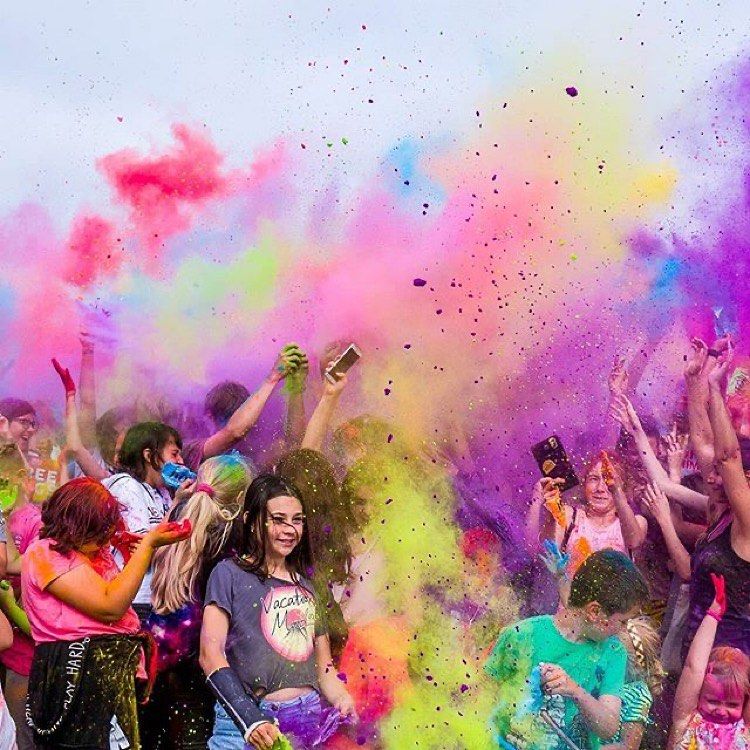World’s Largest Holi Festival, world record in Spanish Fork, Utah