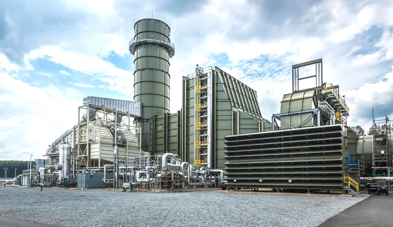 Most powerful simple cycle gas power plant, world record in