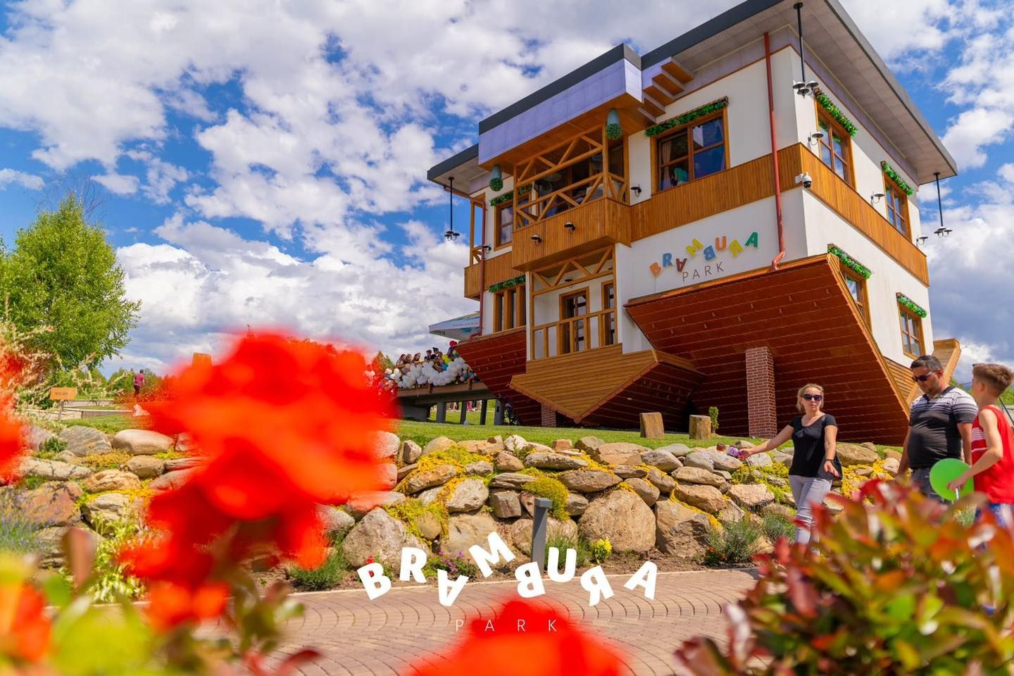 World's First Upside Down House Theme Park, world record in Sibiu County, Romania