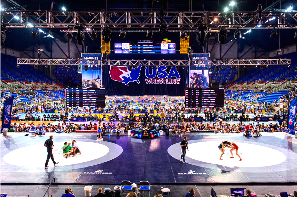 World’s Largest Wrestling Tournament, world record set in Fargo, North Dakota