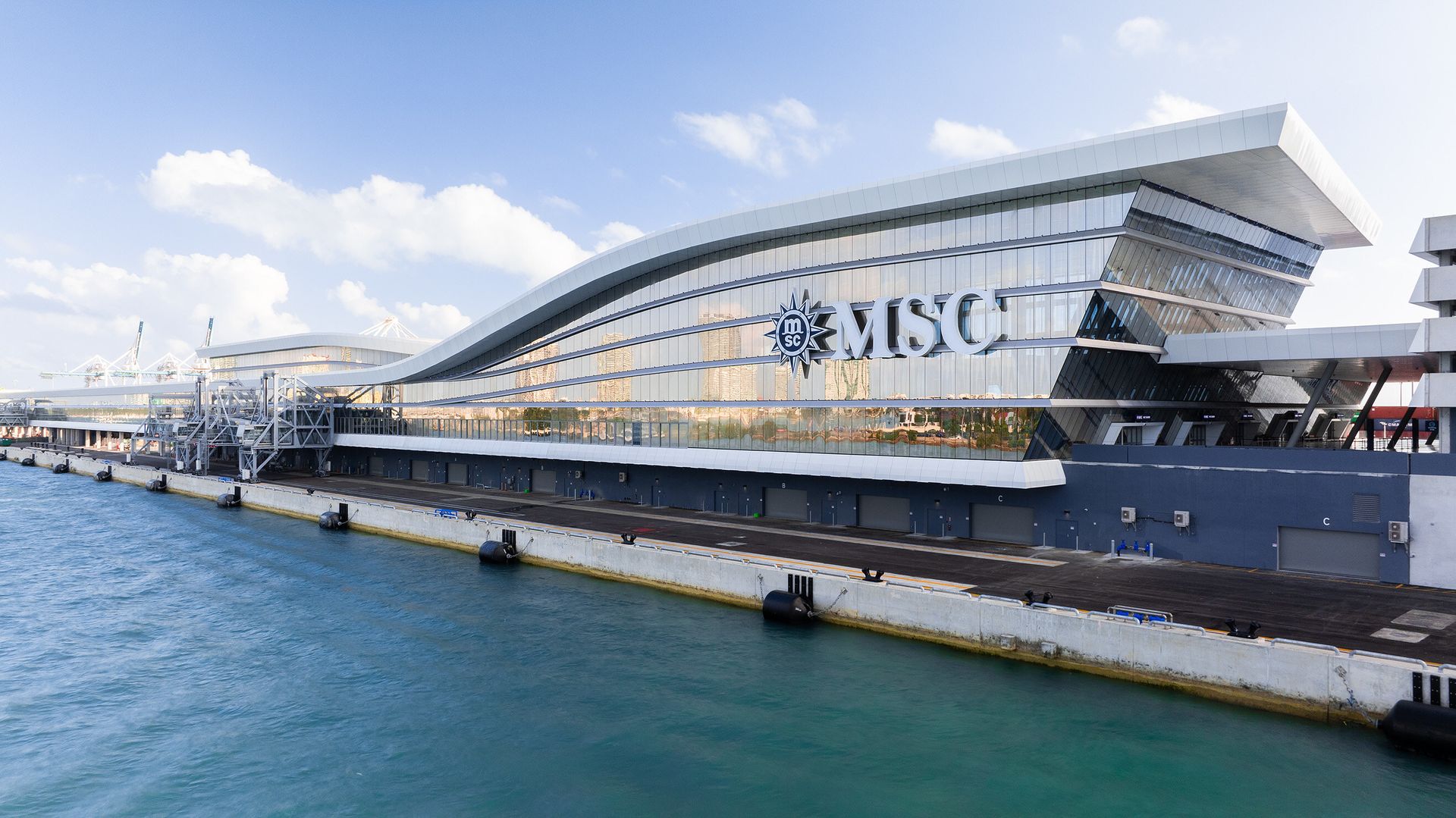 World's Largest Cruise Terminal, MSC Miami Cruise Terminal sets world record
