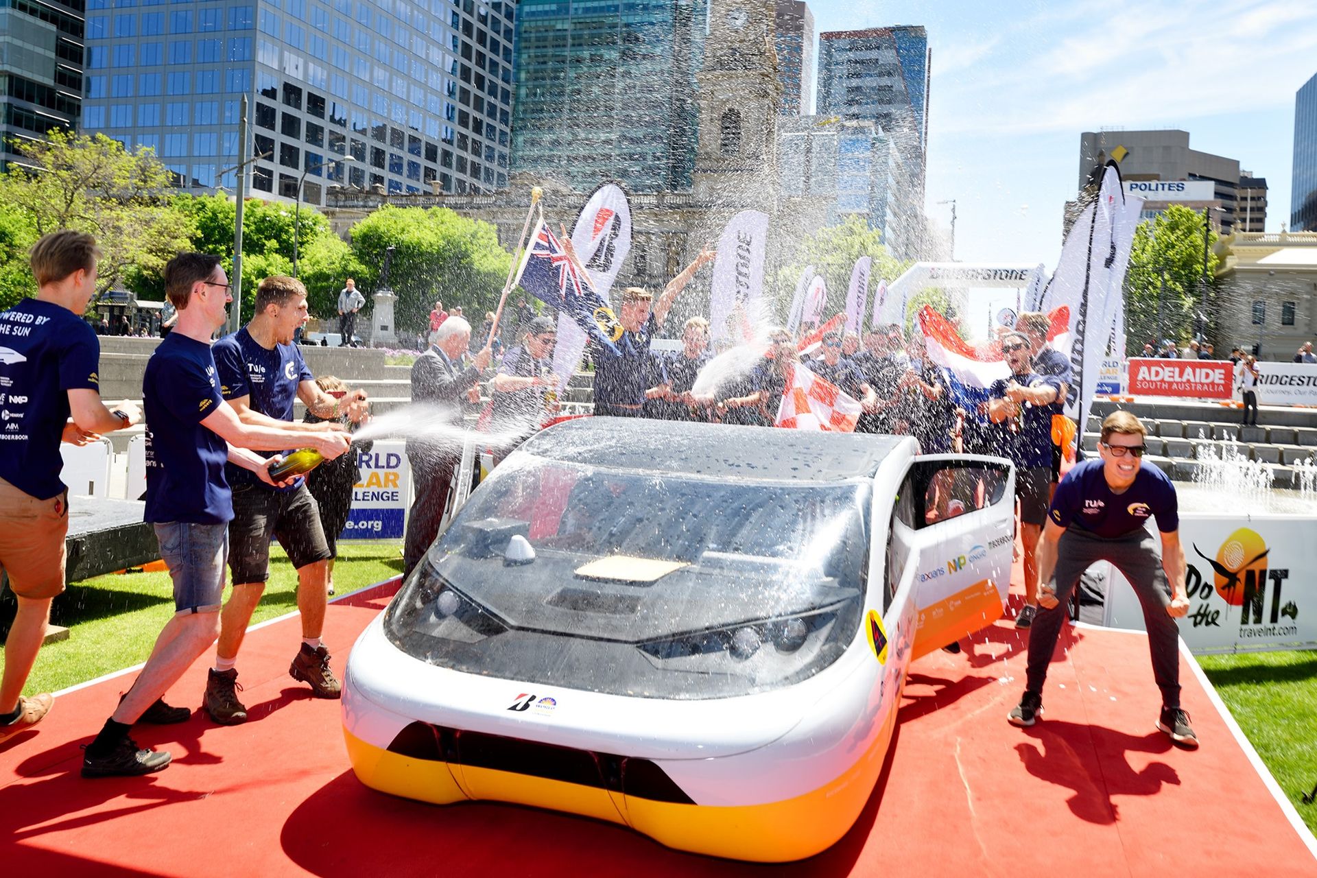 World's first solar-powered campervan, world record set by the Stella Vita