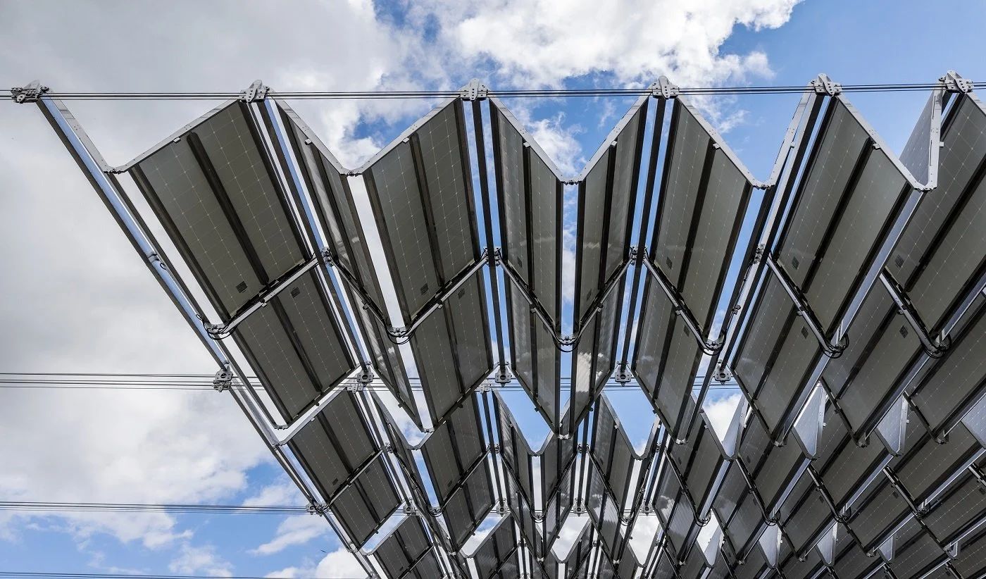 World’s Largest Foldable Solar Roof, world record in Switzerland