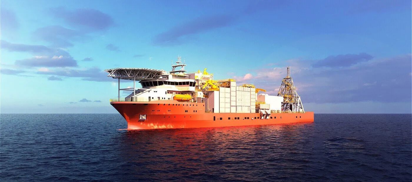 World's Largest Diamond Recovery Vessel, world record built in Mangalia, Romania