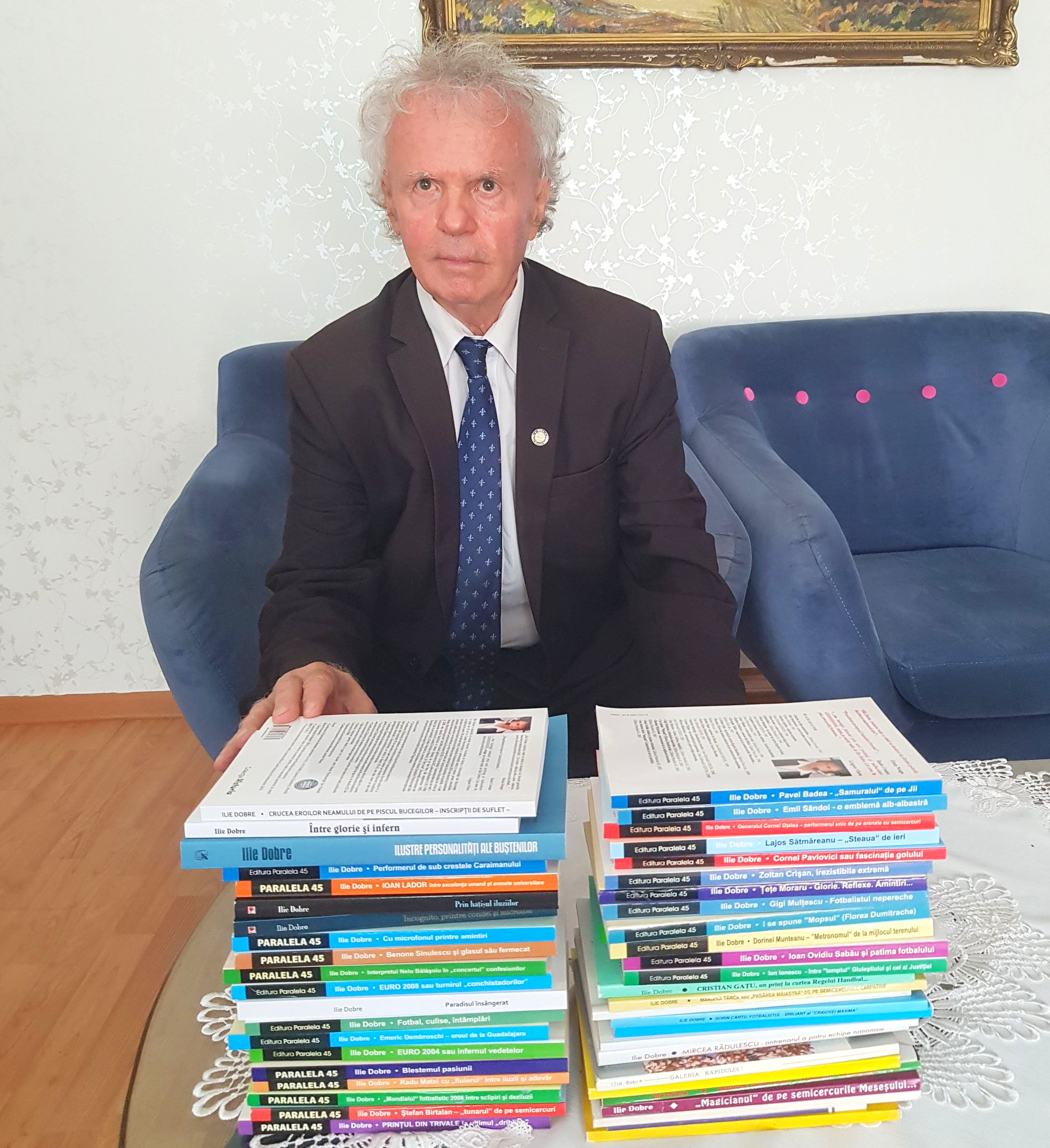 Most books published by a Radio Sports commentator: Ilie Dobre  sets new world record