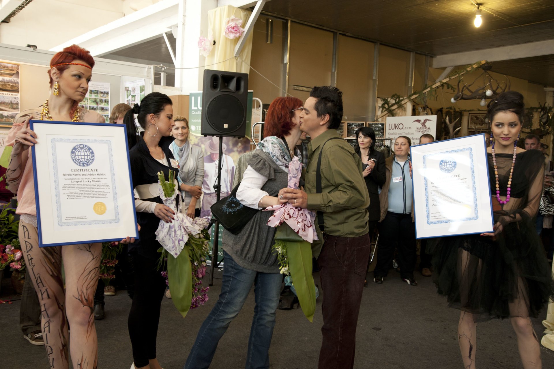 World Record Certificate from the World Record Academy