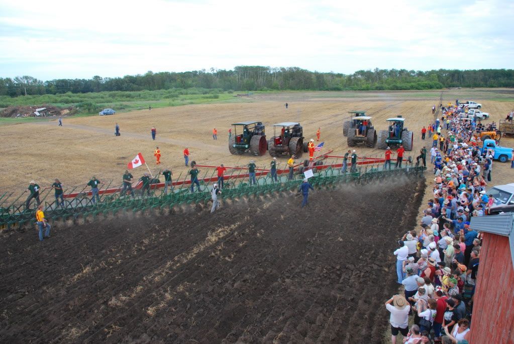 Largest Operational Agricultural Plow, Manitoba Agricultural Museum sets world record Largest Operational Agricultural Plow, Manitoba Agricultural Museum sets world record