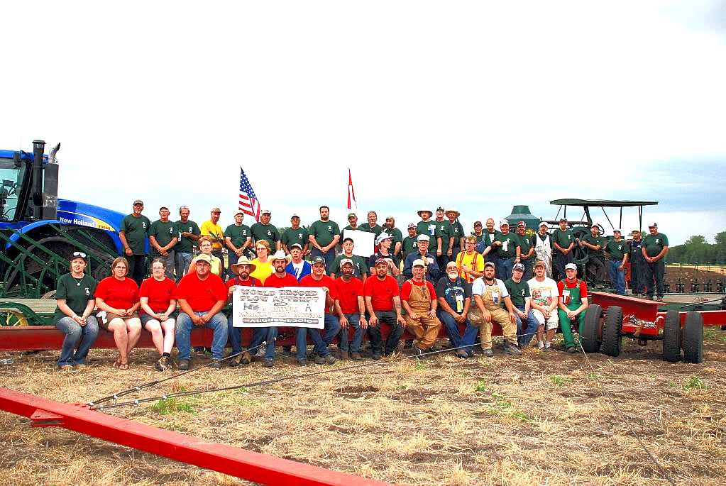 Largest Operational Agricultural Plow, Manitoba Agricultural Museum sets world record