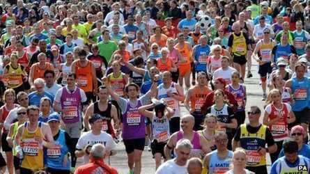 
  Fastest marathon dressed as a book character: David Stone sets world record 