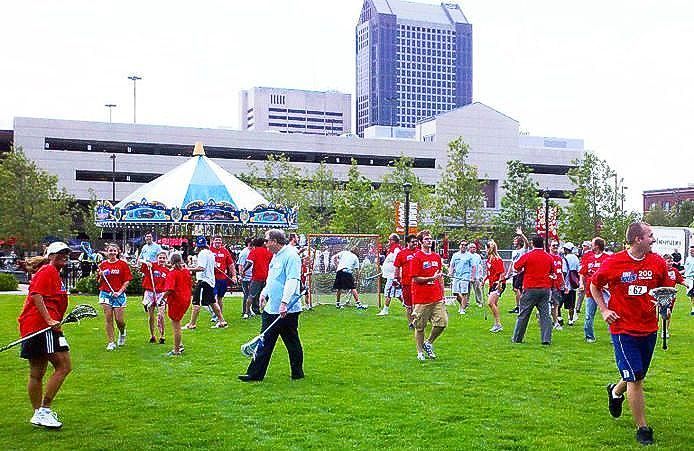 Largest lacrosse game: Ohio players sets world record (PICS)