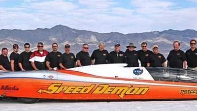 Fastest Piston Engine Car: 'Speed Demon' sets world record (VIDEO)