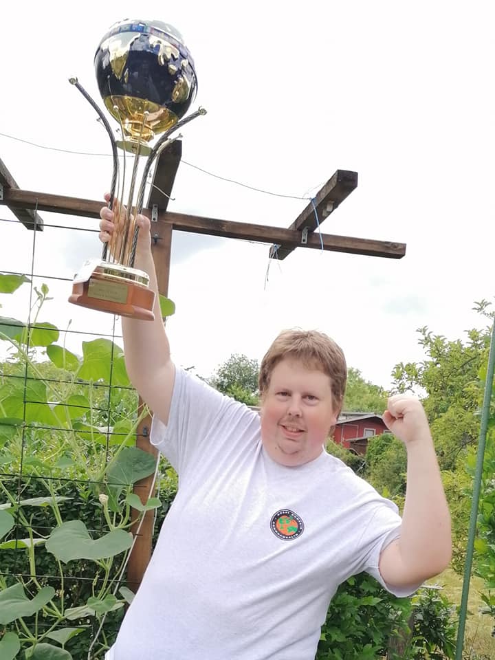 Most giant vegetable varieties cultivated in one garden: world record set by Patrick Teichmann