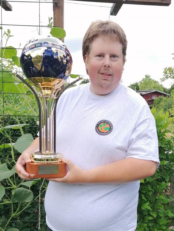 Most giant vegetable varieties cultivated in one garden: world record set by Patrick Teichmann