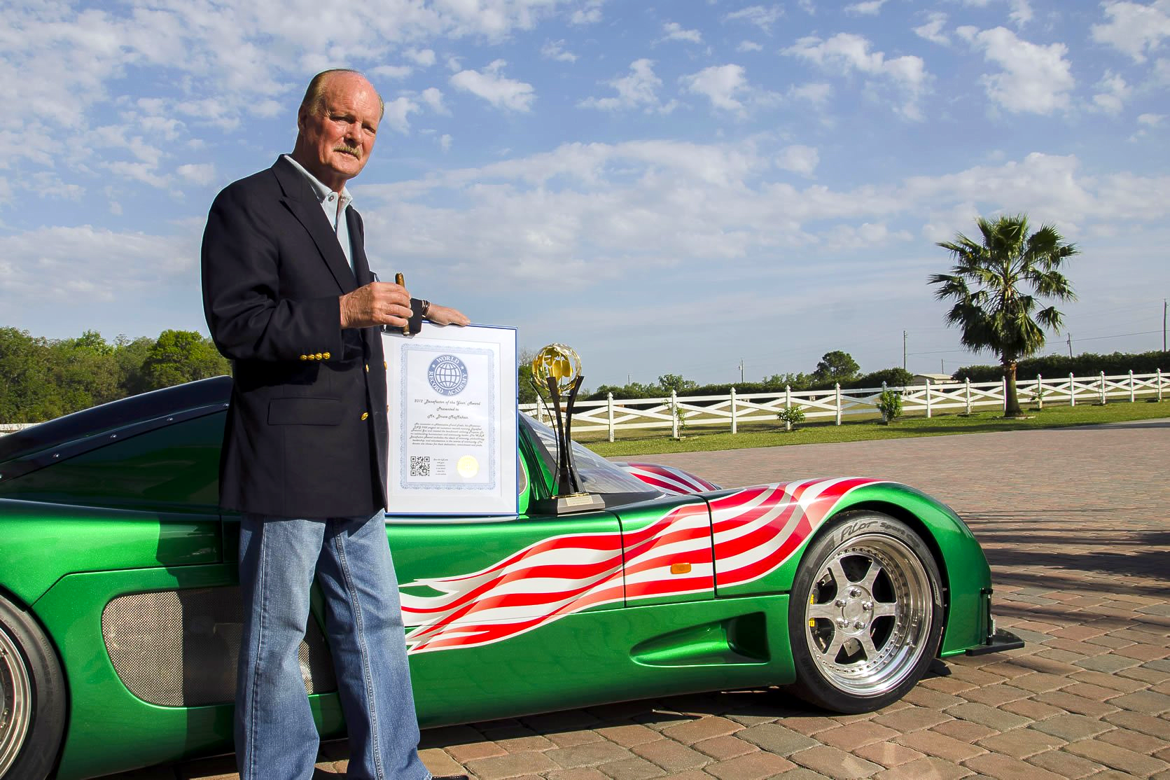 Dr. Bruce McMahan Receives 