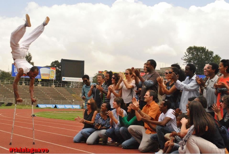 Longest Distance in One Minute on Crutches: Tameru Zegeye breaks Guinness world record (VIDEOS) Longest Distance in One Minute on Crutches: Tameru Zegeye breaks Guinness world record (VIDEOS)