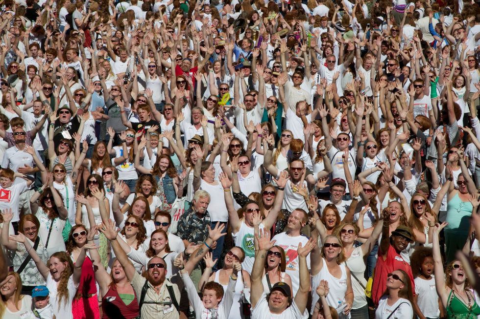 Largest gathering of natural redheads: Portland