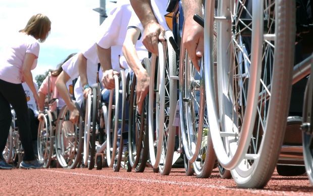  Longest moving line of wheelchairs: New Zealand