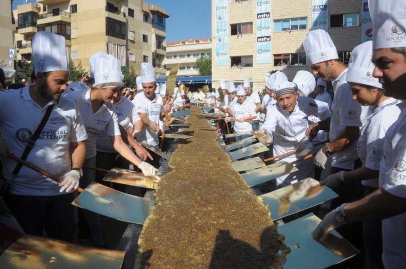 Longest Pastry: Lebanon 