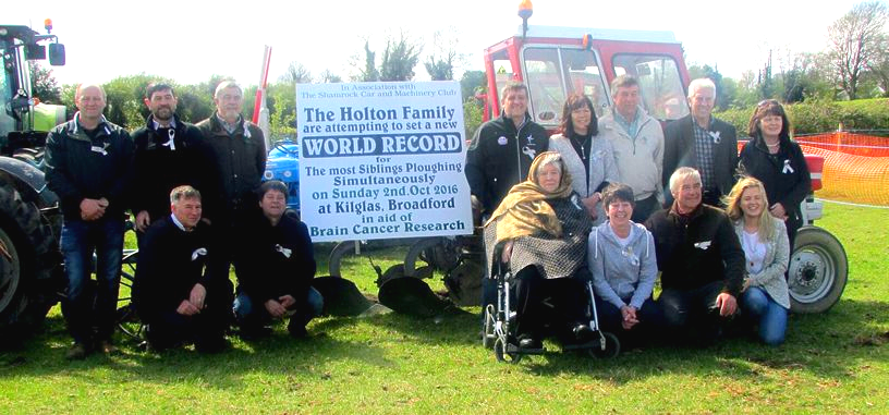 Most Siblings Ploughing Simultaneously: the Holton family sets world record Most Siblings Ploughing Simultaneously: the Holton family sets world record