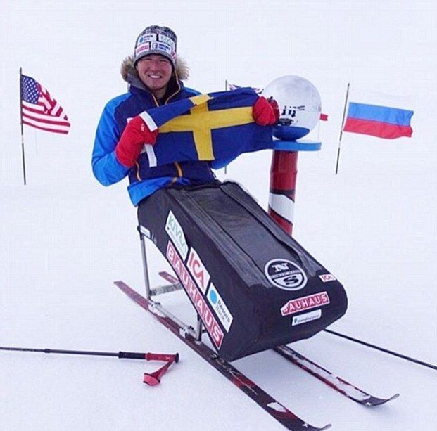 World's first person to reach the South Pole in a wheelchair: Aron Anderson sets world record (VIDEO)