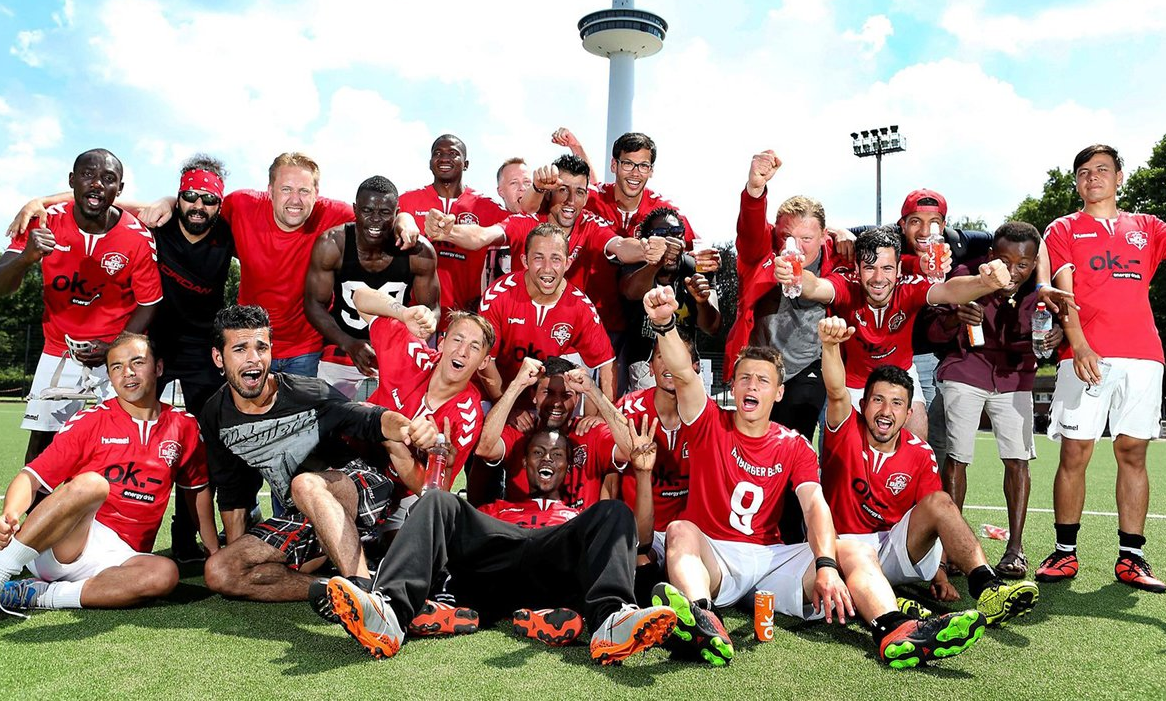 Longest marathon playing football (soccer): world record set in Germany