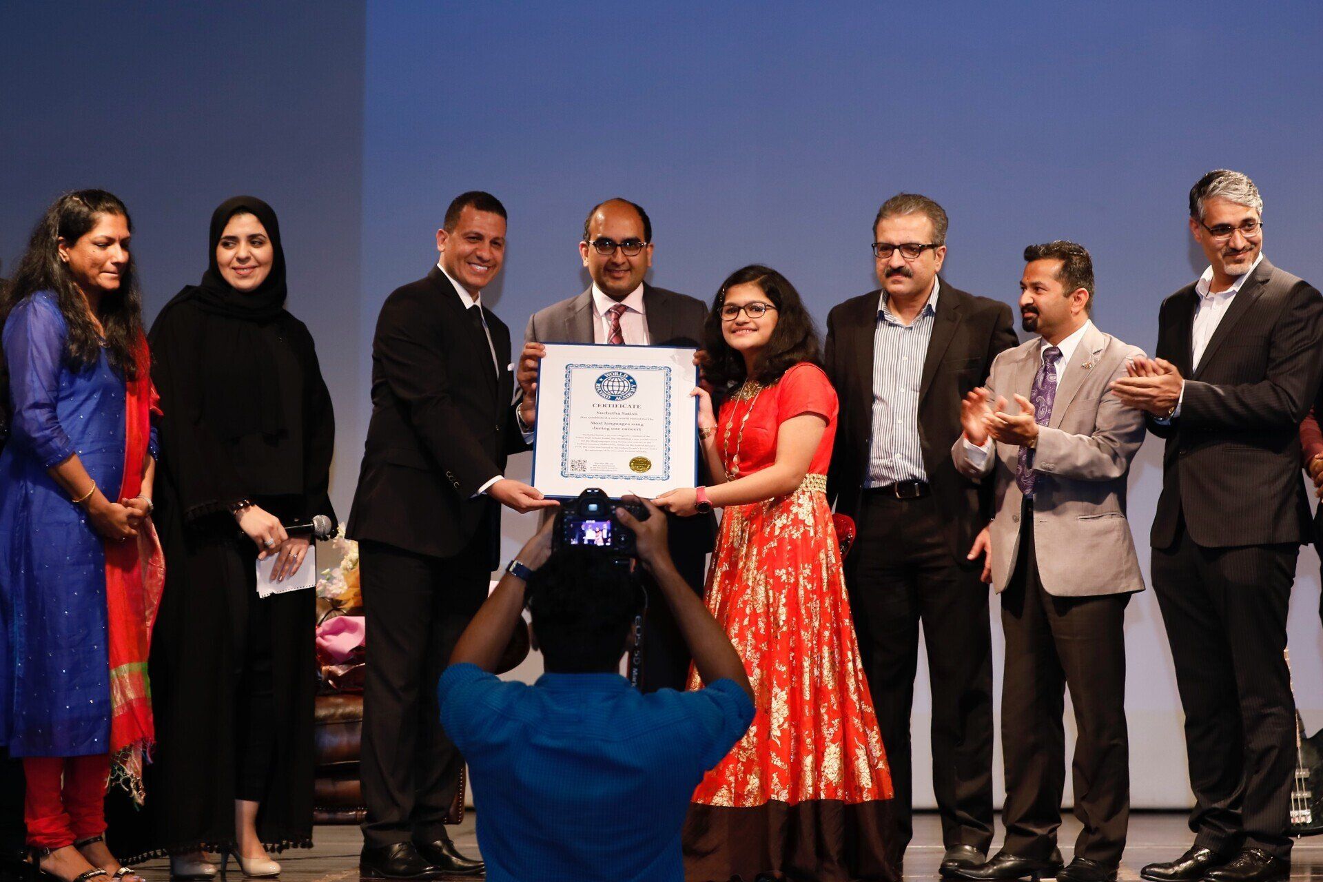 Most Languages Sung during one Concert: world record set by Suchetha Satish (VIDEO)