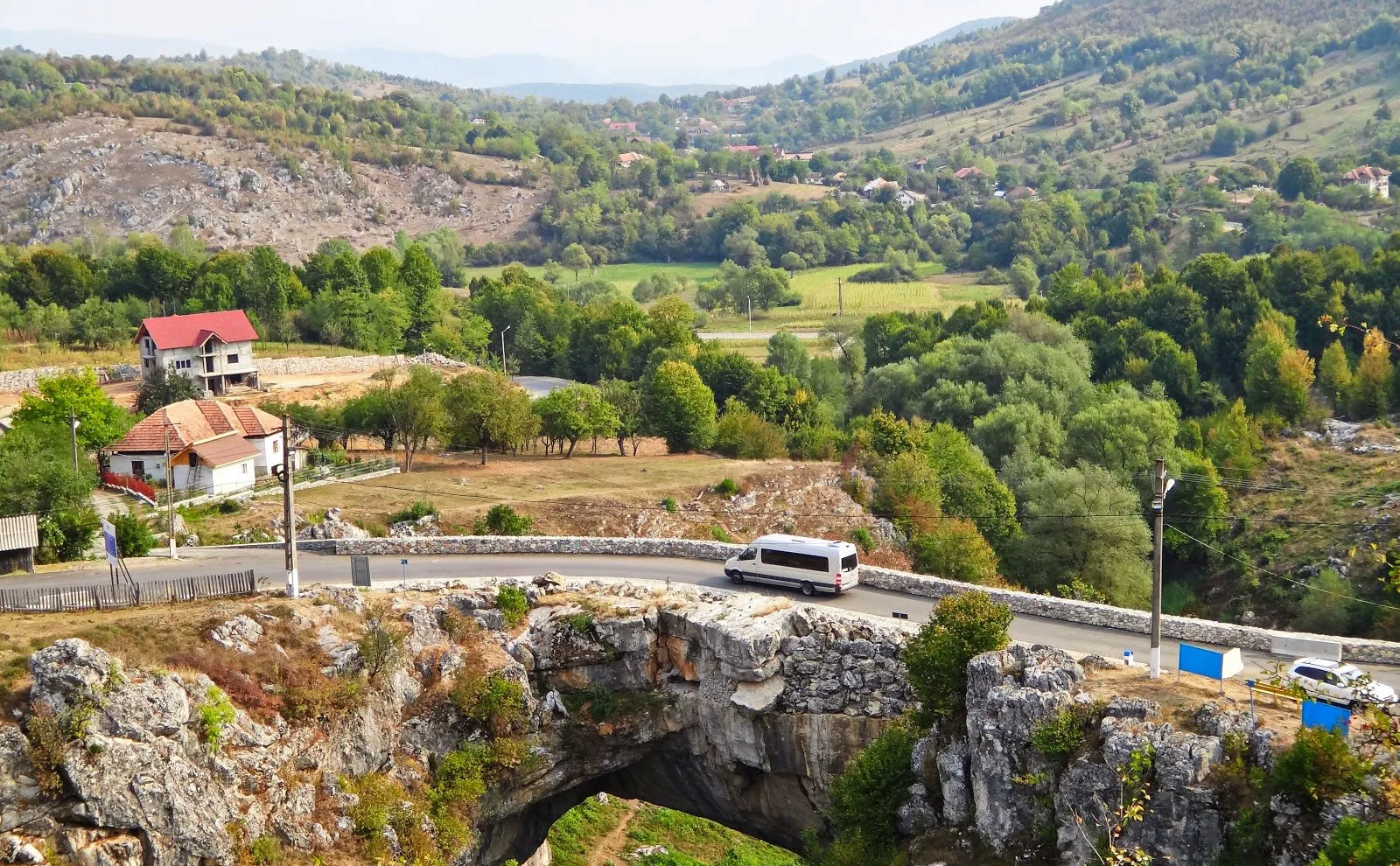 Longest Natural Functional Bridge World Record: Natural Bridge from Ponoarele