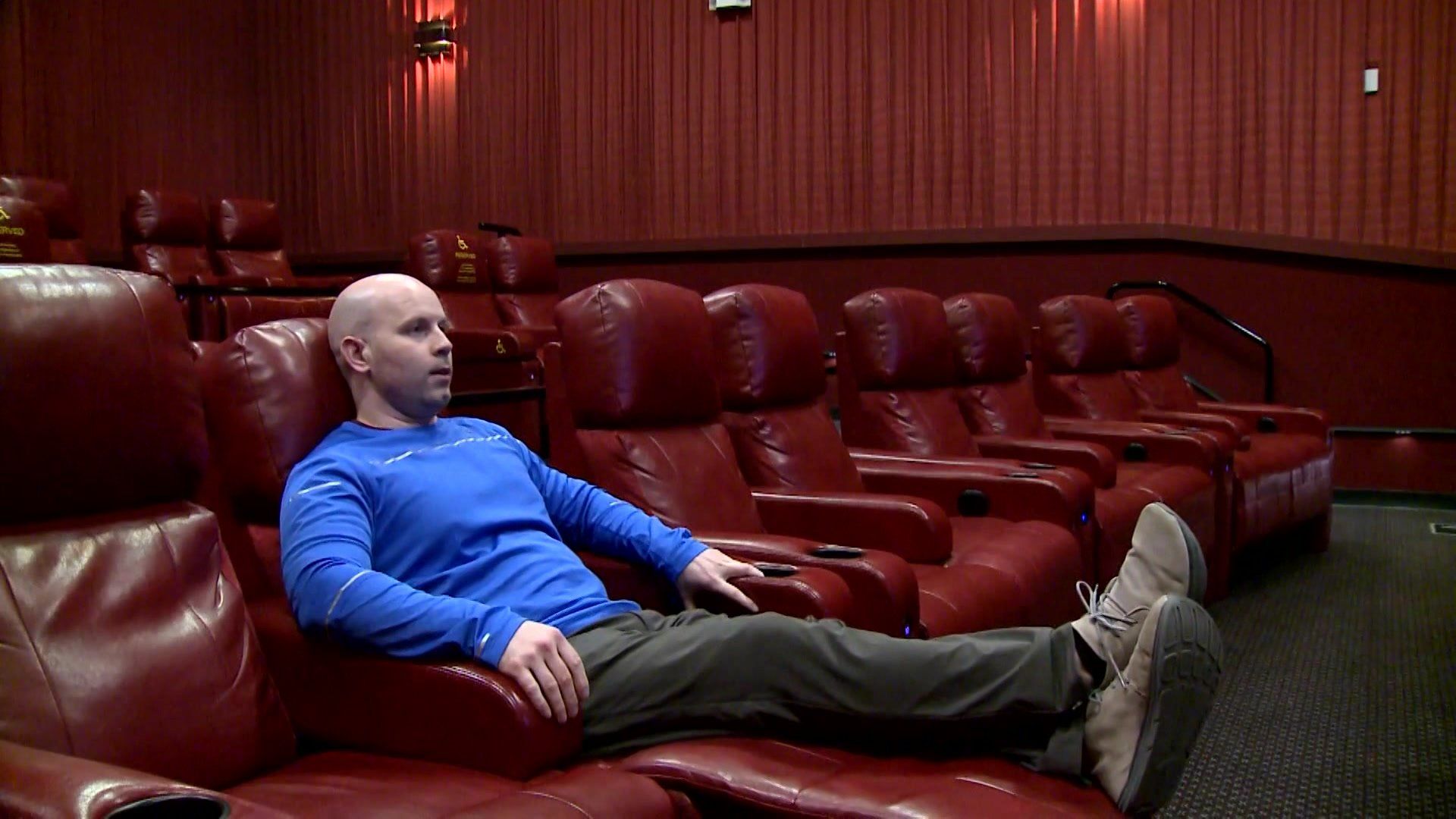 Most times seeing the same movie in the theater: Steve Ruppel
