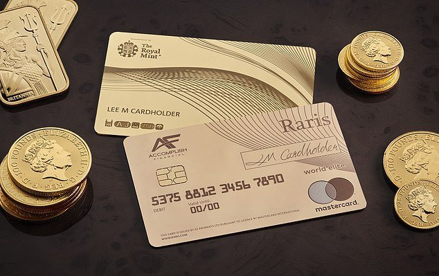 World’s first solid gold payment card: Raris from The Royal Mint