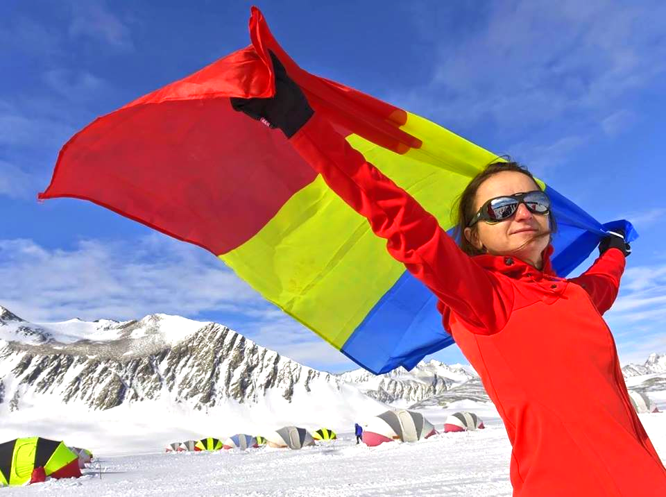 Fastest time to complete a marathon on each continent and the North Pole: Adriana Istrate