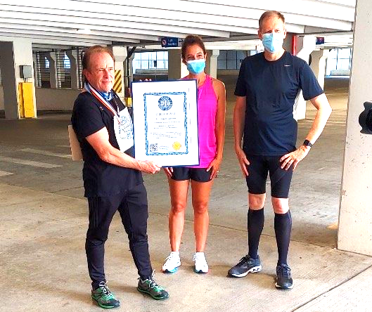 Fastest time to climb or descend One Million Stairs: James C. Wigginton sets world record
