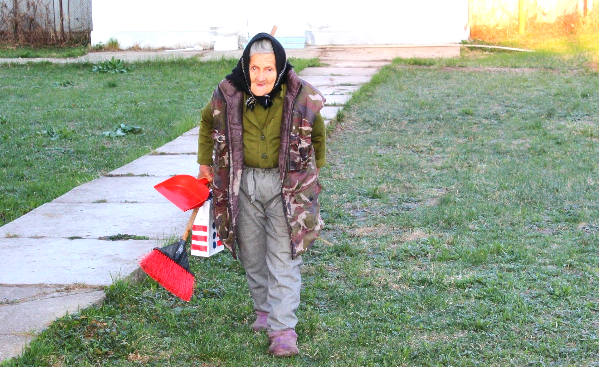Oldest Working Cleaning Lady: world record set by Sofia Chiţoran aka Grandma Sofia