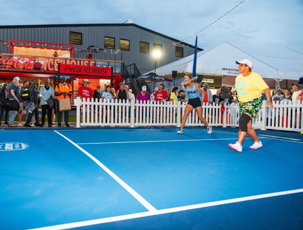 Most Participants in a Pickleball Exhibition Match, world record in Farmers Branch, Texas Most Participants in a Pickleball Exhibition Match, world record in Farmers Branch, Texas